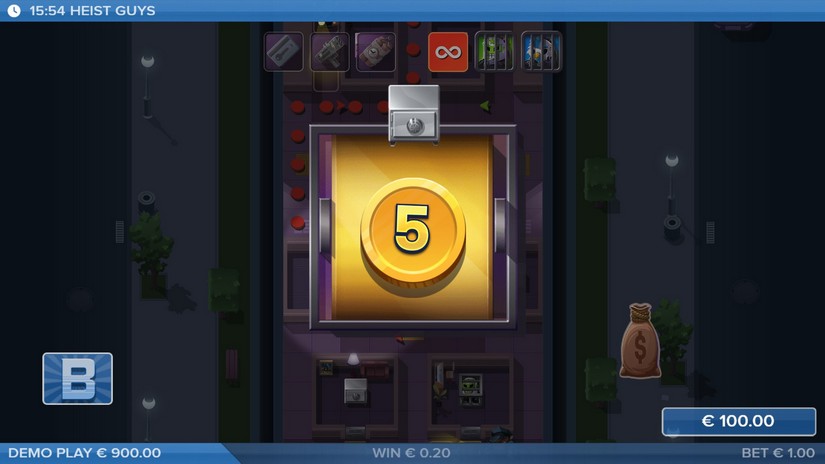 Heist Guys slot screen 6