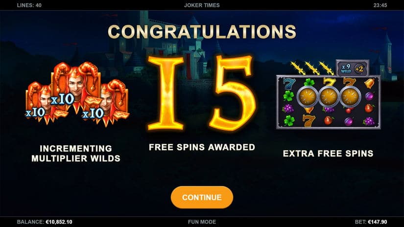 Joker Times slot screen 3