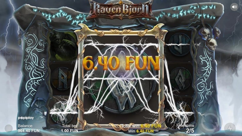 Raven Bjorn slot screen 5