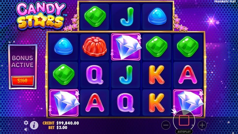Candy Starz slot screen 2
