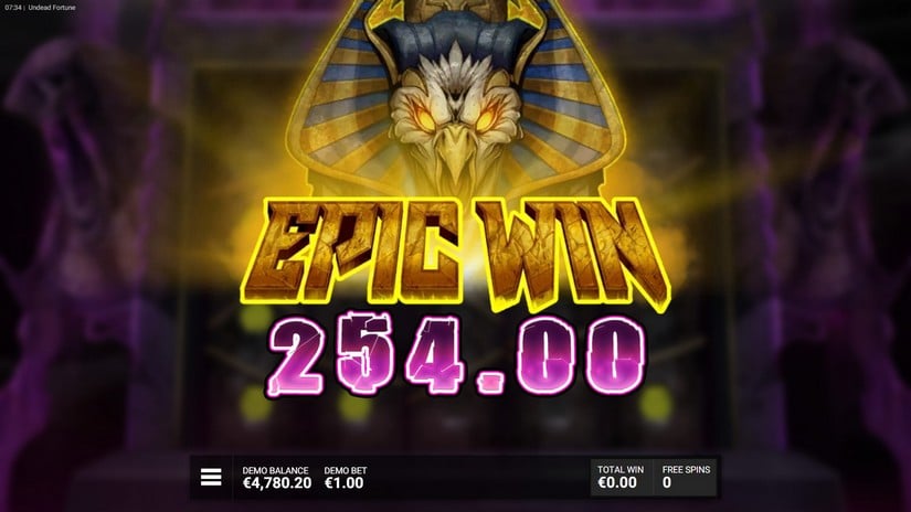 Undead Fortune slot screen 8