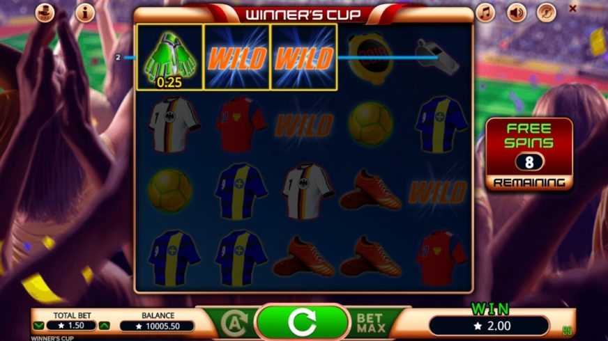 Winner’s Cup slot screen 4