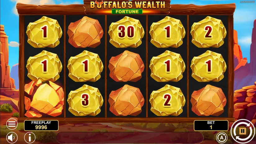 Buffalo’s Wealth Fortune slot screen 5