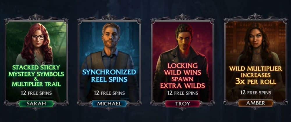 Immortal Romance 2 bonus games