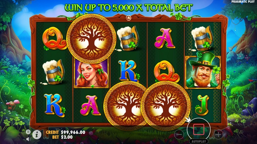 Clover Gold slot screen 2