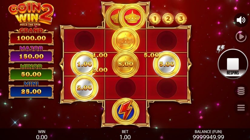 Coin Win 2: Hold the Spin slot screen 5