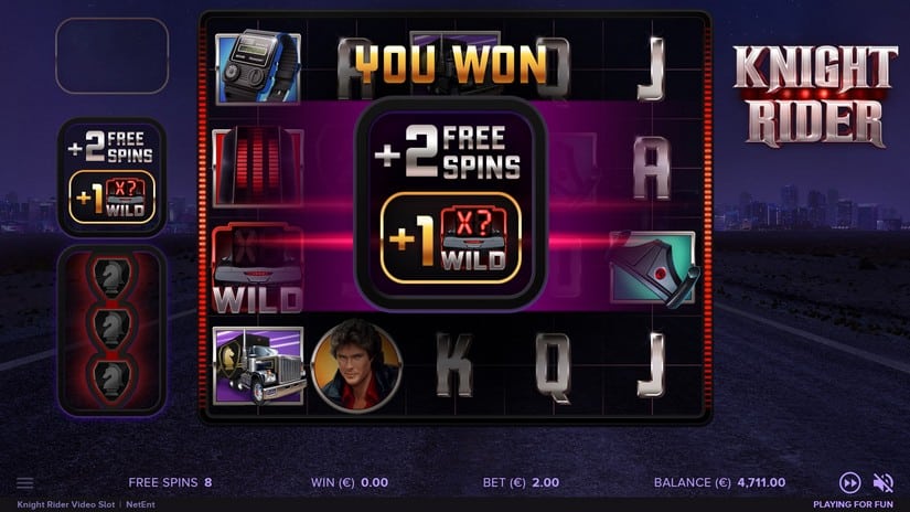 Knight Rider slot screen 5
