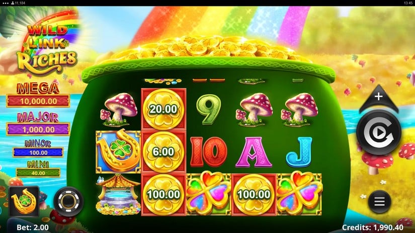 Wild Link Riches slot screen 1