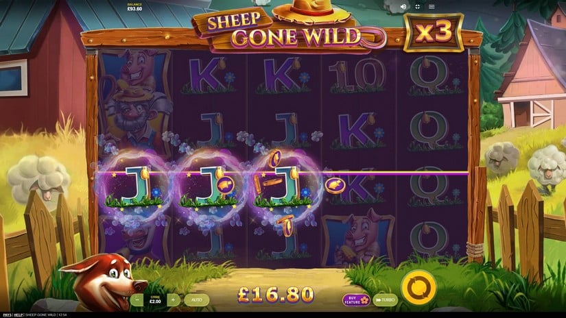 Sheep Gone Wild slot screen 3