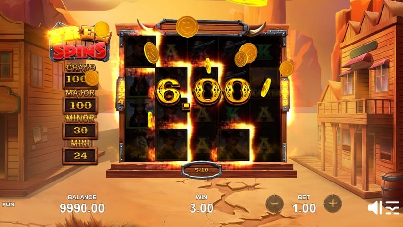 Wild Shooter slot screen 5