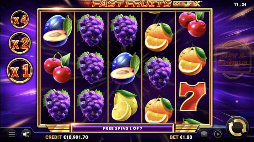 Fast Fruits Doublemax slot screen 2