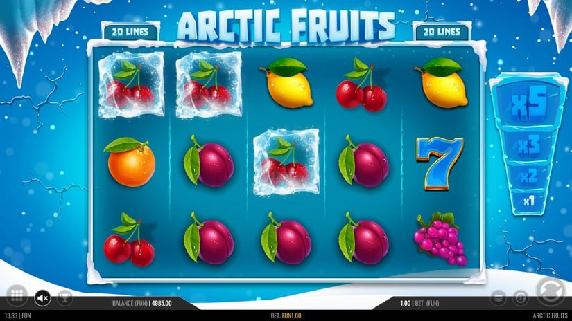 Arctic Fruits slot screen 2