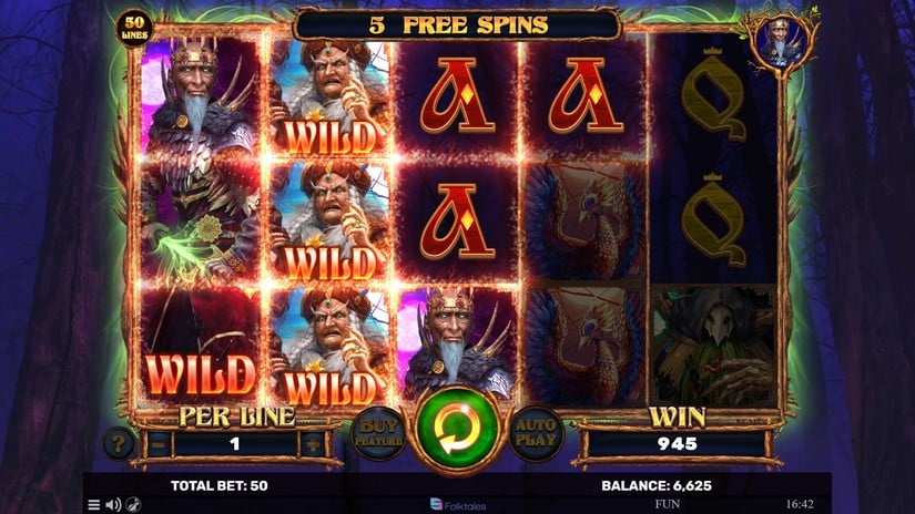 Baba Yaga Tales slot screen 5