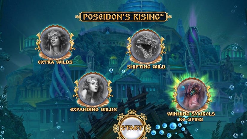 Poseidon’s Rising slot screen 3