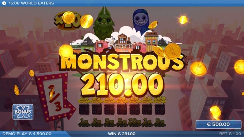 World Eaters slot screen 6