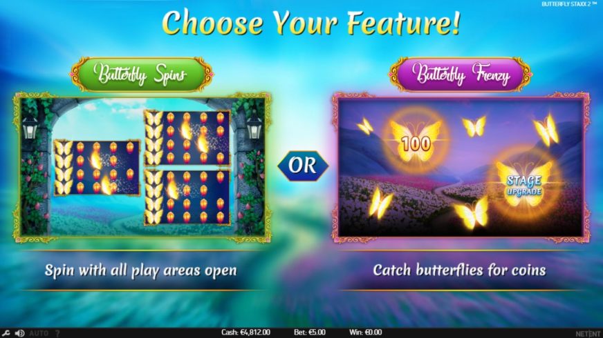 Butterfly Staxx 2 slot screen 4