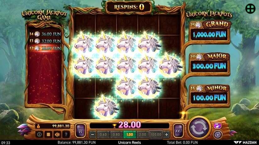 Unicorn Reels slot screen 5