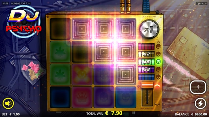 DJ Psycho slot screen 4
