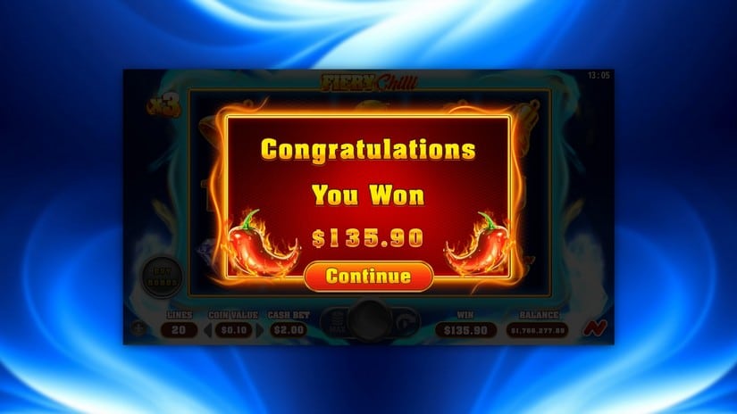 Fiery Chilli slot screen 6