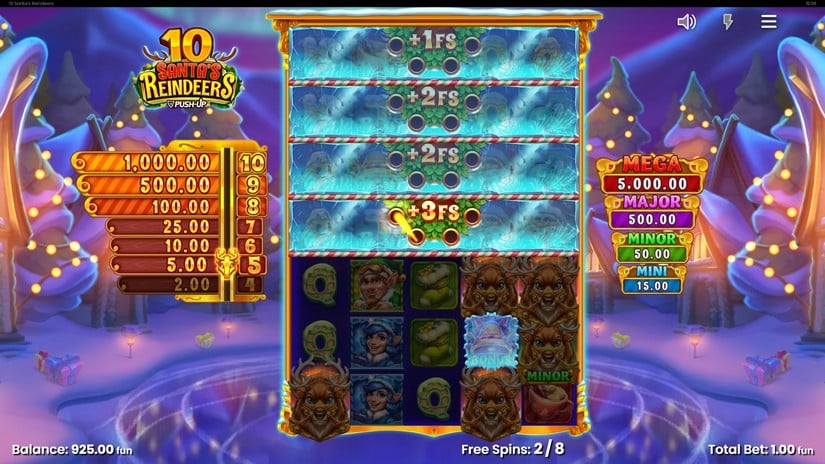 10 Santa’s Reindeers slot screen 4