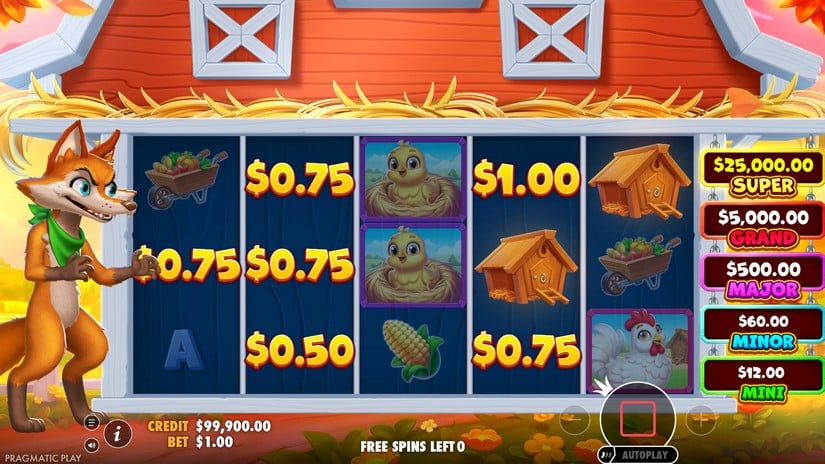 Bigger Barn House Bonanza slot screen 4