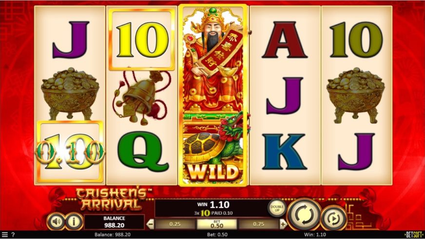 Caishen’s Arrival slot screen 3