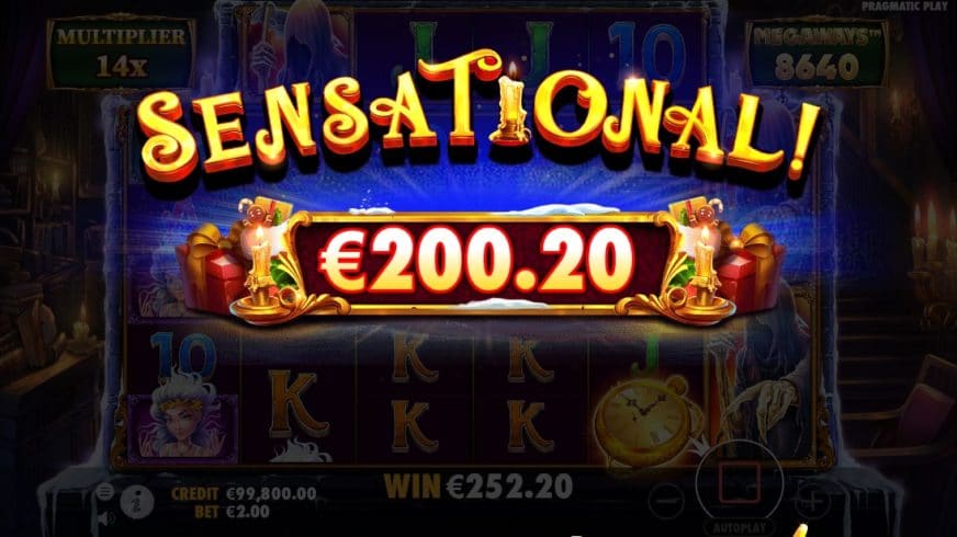 Christmas Carol Megaways slot screen 4