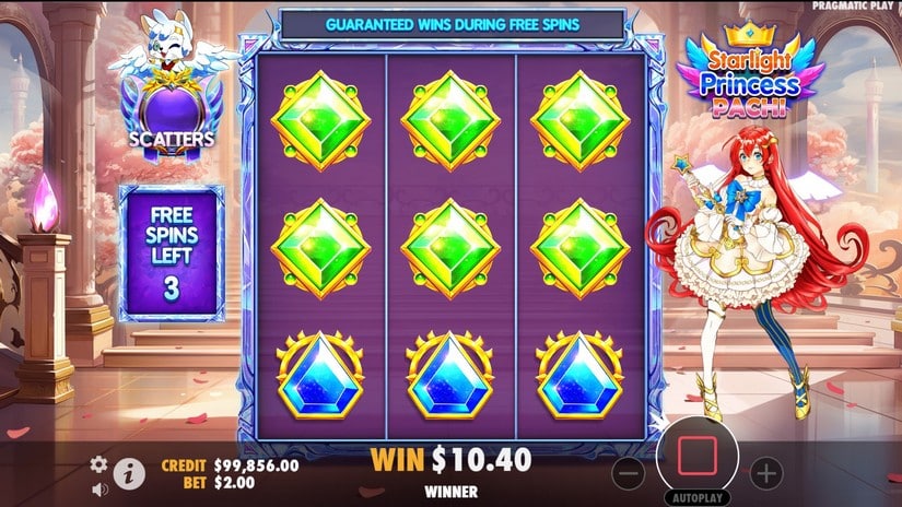 Starlight Princess Pachi slot screen 4