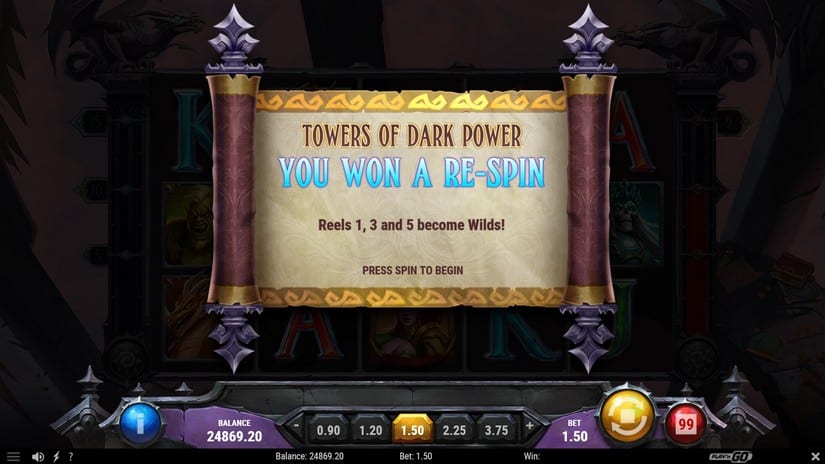 Tower Quest Legacy slot screen 4