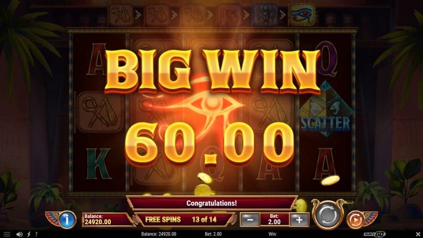 Eye of Atum slot screen 8