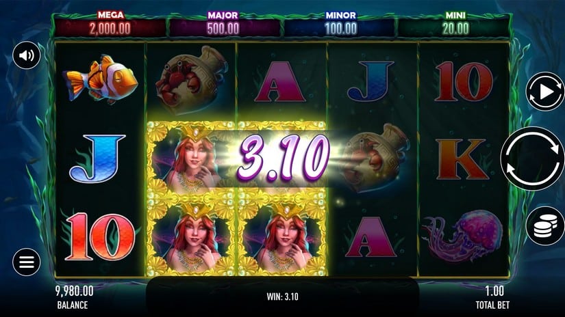 Sea Secret slot screen 3