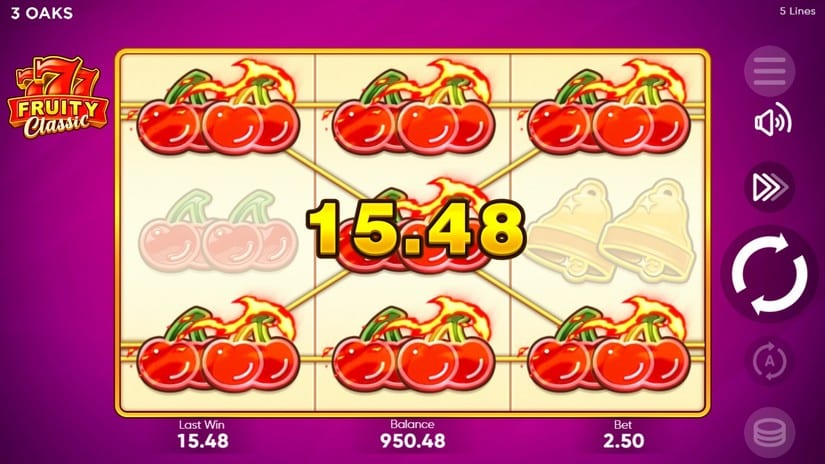 777 Fruity Classic slot screen 2