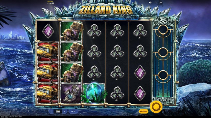 Zillard King slot screen 1