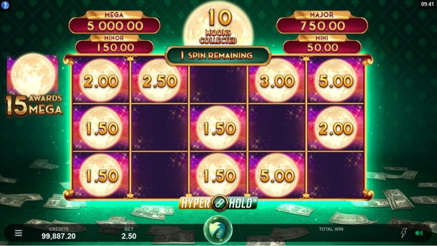 Assassin Moon slot screen 3