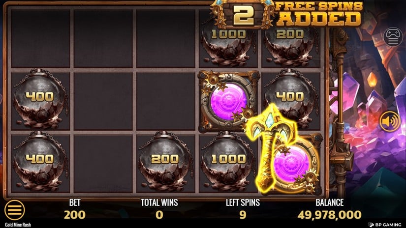 Gold Mine Rush slot screen 4