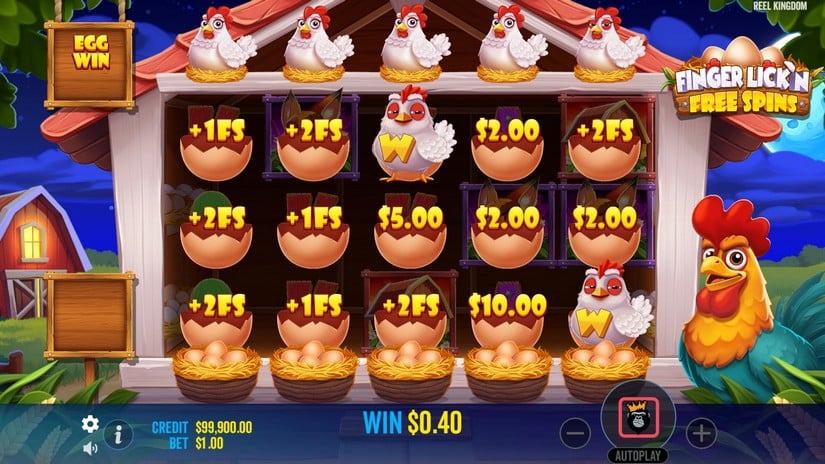 Finger Lick’n Free Spins slot screen 4