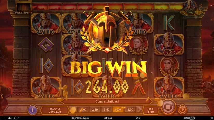 Gates of Troy slot screen 7