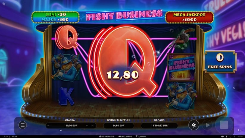 Fishy Business slot screen 4