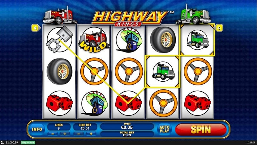 Highway Kings slot screen 3