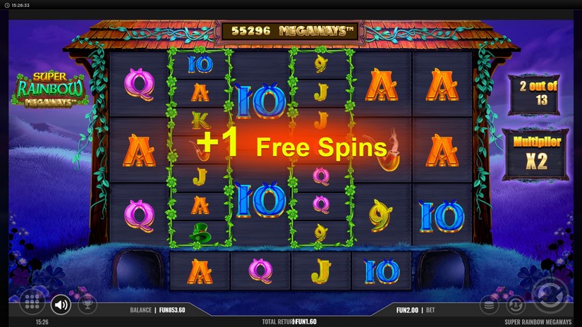 Super Rainbow Megaways slot screen 4