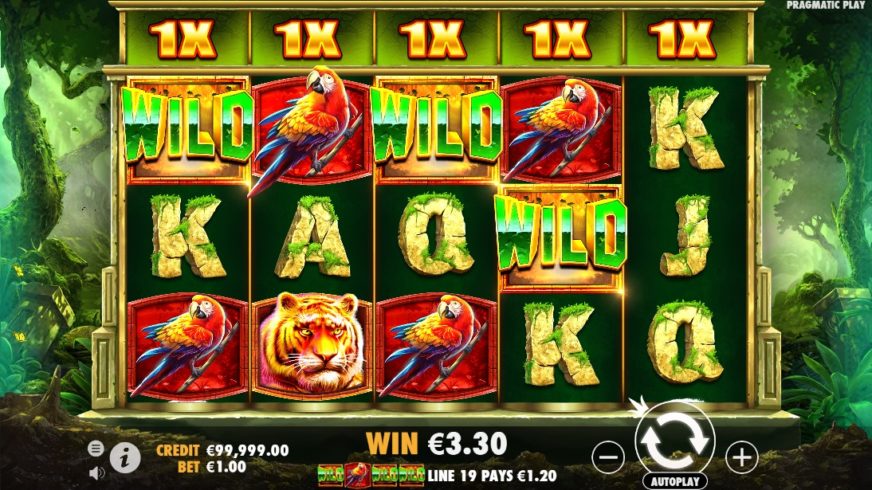 Jungle Gorilla slot screen 2