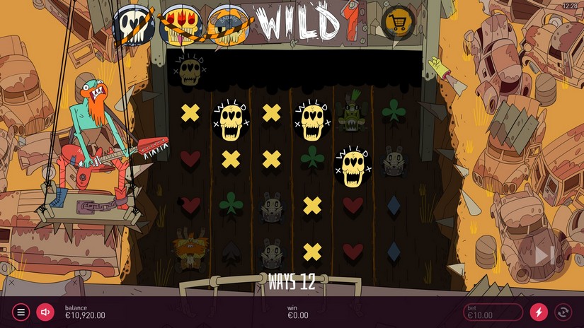 Wild 1 slot screen 2