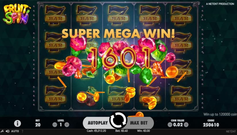 Fruit Spin slot screen 4