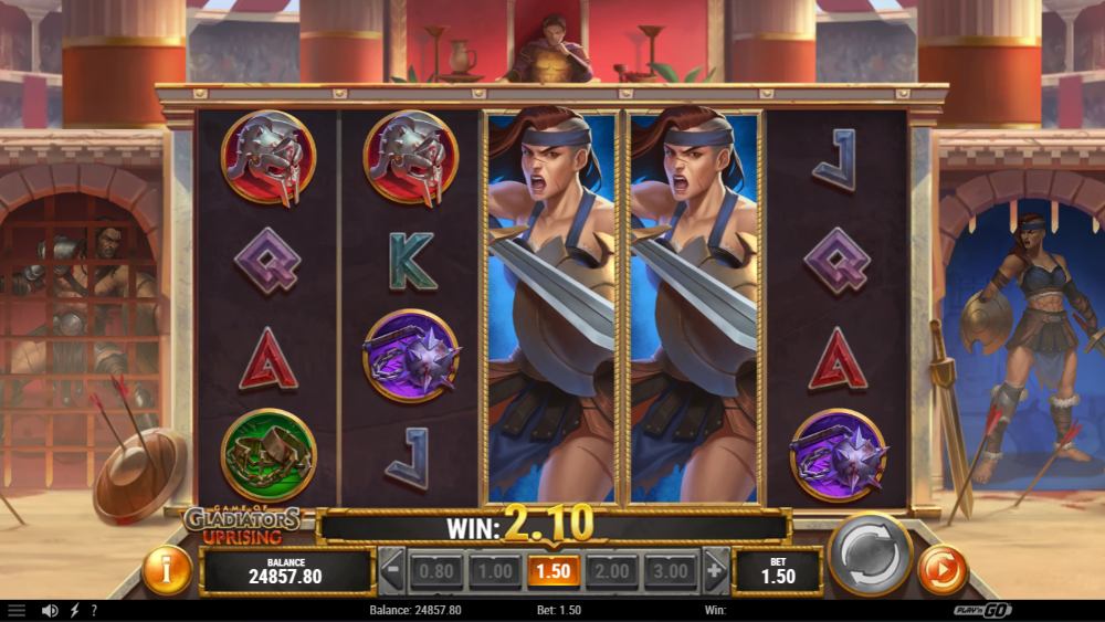 Game of Gladiators Uprising free slot