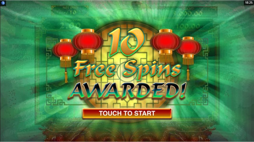 Long Mu Fortunes slot screen 4