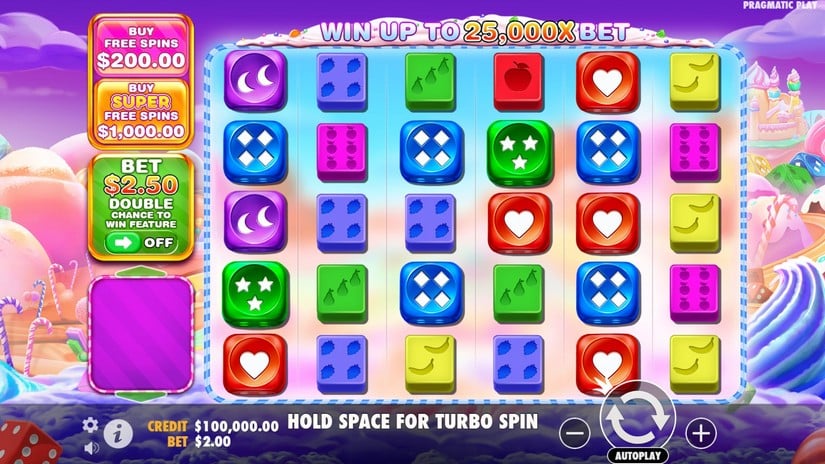 Sweet Bonanza 1000 Dice slot screen 1
