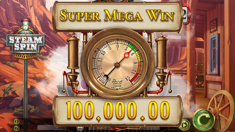 SteamSpin slot screen 4