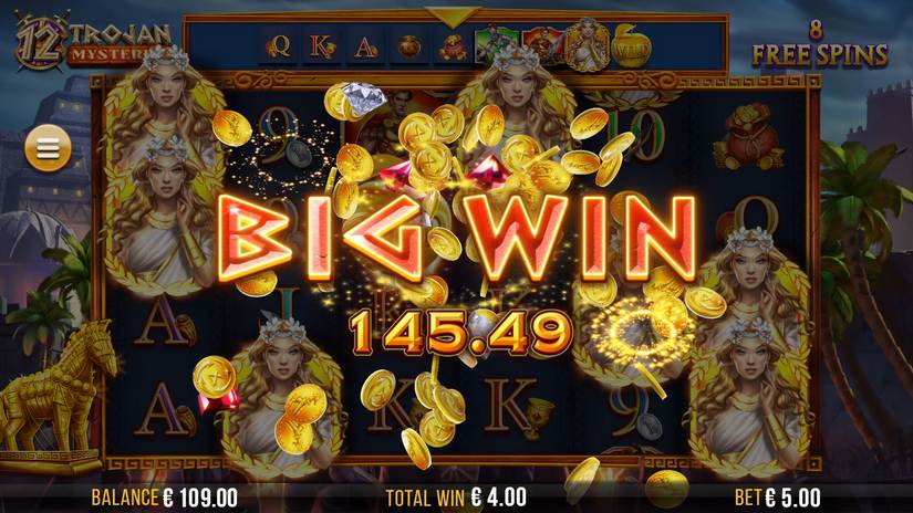 12 Trojan Mysteriesa slot screen 9