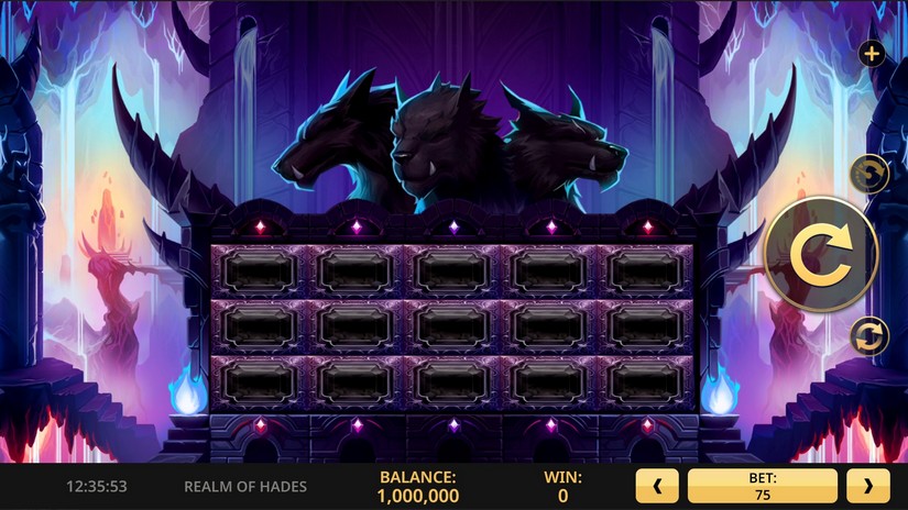 Realm of Hades slot screen 1