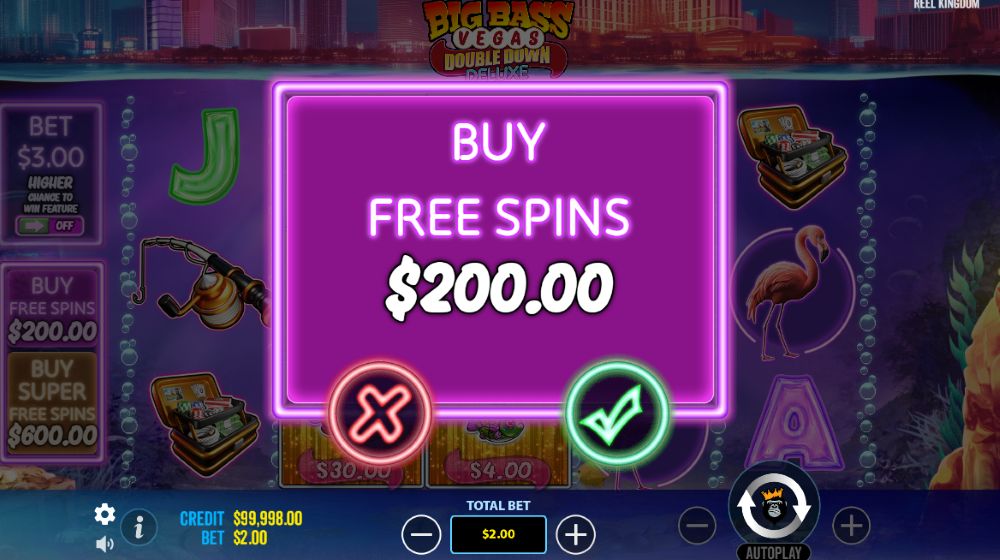 Big Bass Vegas Double Down Deluxe